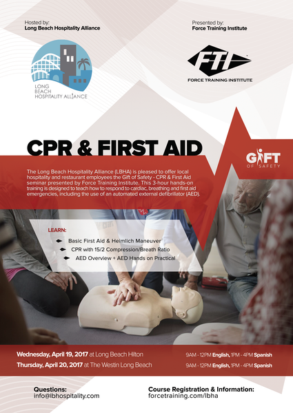 CPR & First Aid Seminar - English